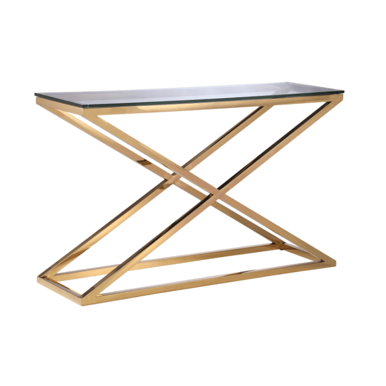 KONSOLANEW-YORKER-złoto-szklana-styl-nowojorski