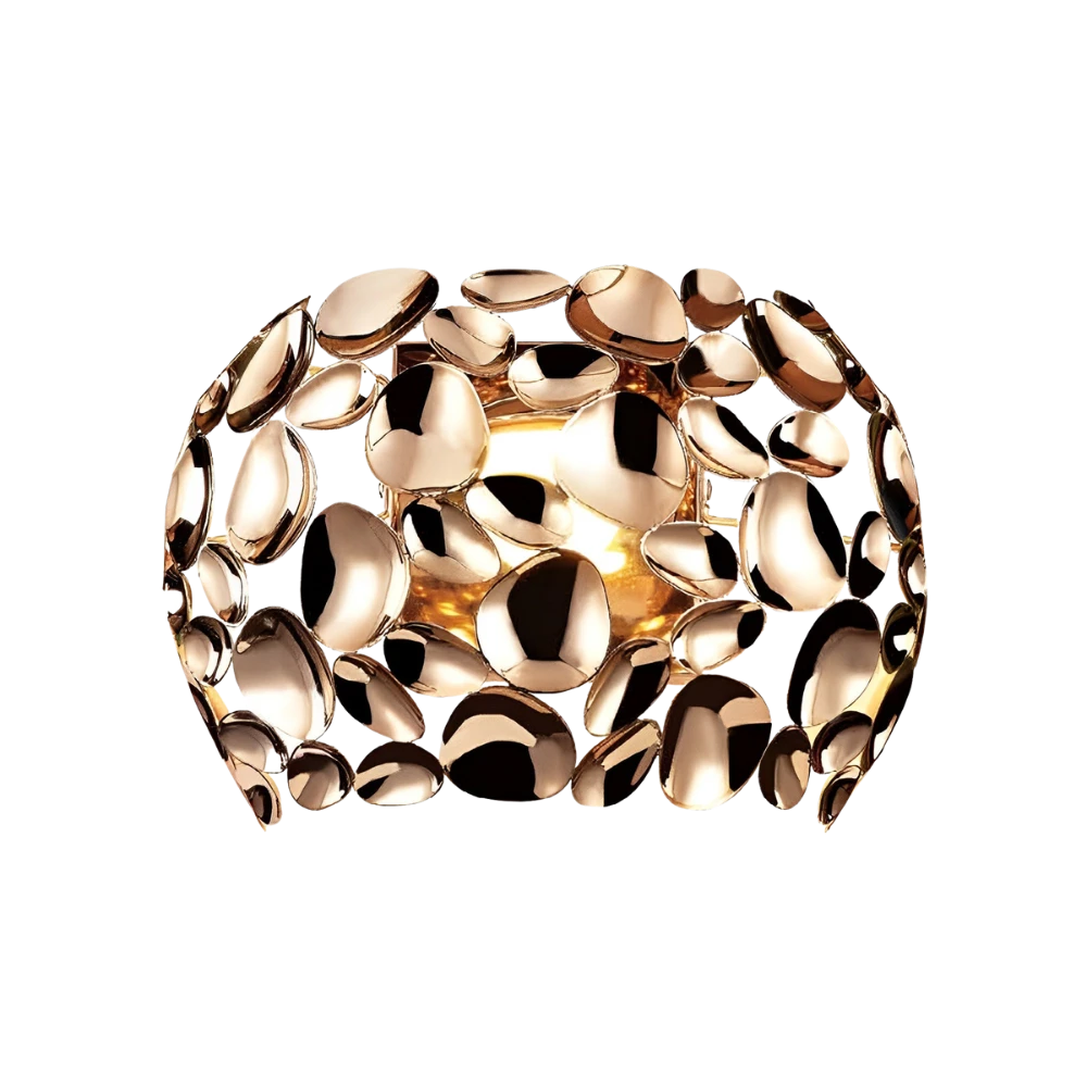 KINKIET CARERA GOLD PARETTE metalowy złoty nowoczesny piękny KINKIET CARERA GOLD PARETTE metalowy złoty nowoczesny piękny