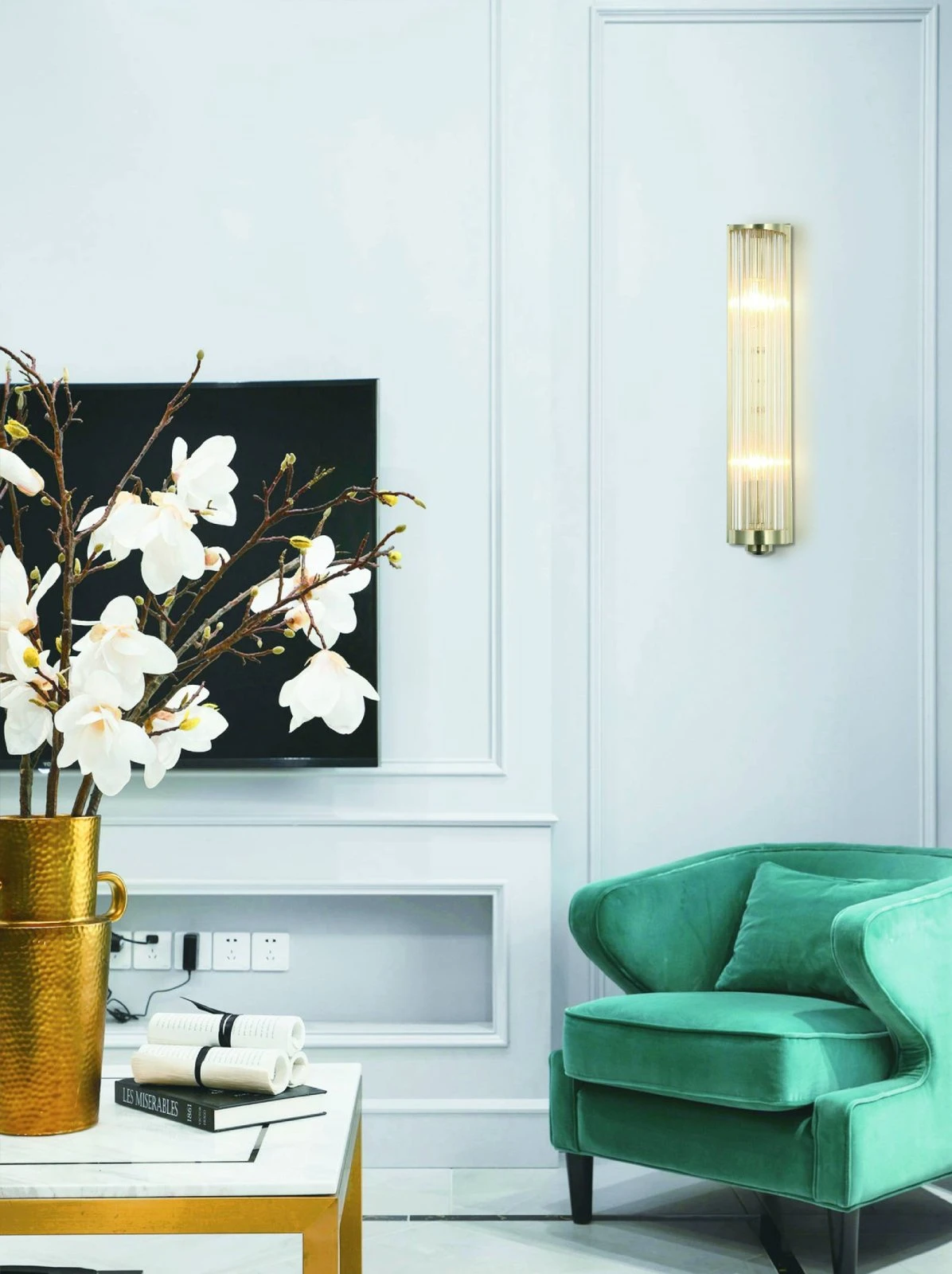 KINKIET FIATTO PARETTE OLD GOLD metalowo szklany nowoczesny piękny KINKIET FIATTO PARETTE OLD GOLD metalowo szklany nowoczesny piękny