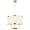 LAMPA WISZĄCA CASA OLD GOLD S metalowa złota klasyczna glamour