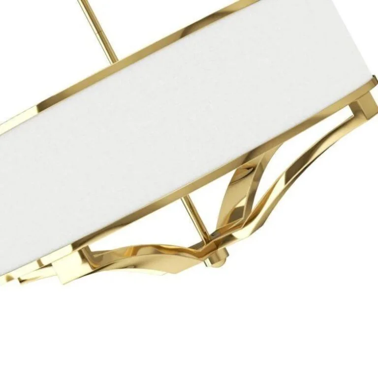 LAMPA WISZĄCA GERDO GOLD złota oprawa biały klosz styl glamour ozdobna LAMPA WISZĄCA GERDO GOLD złota oprawa biały klosz styl glamour ozdobna