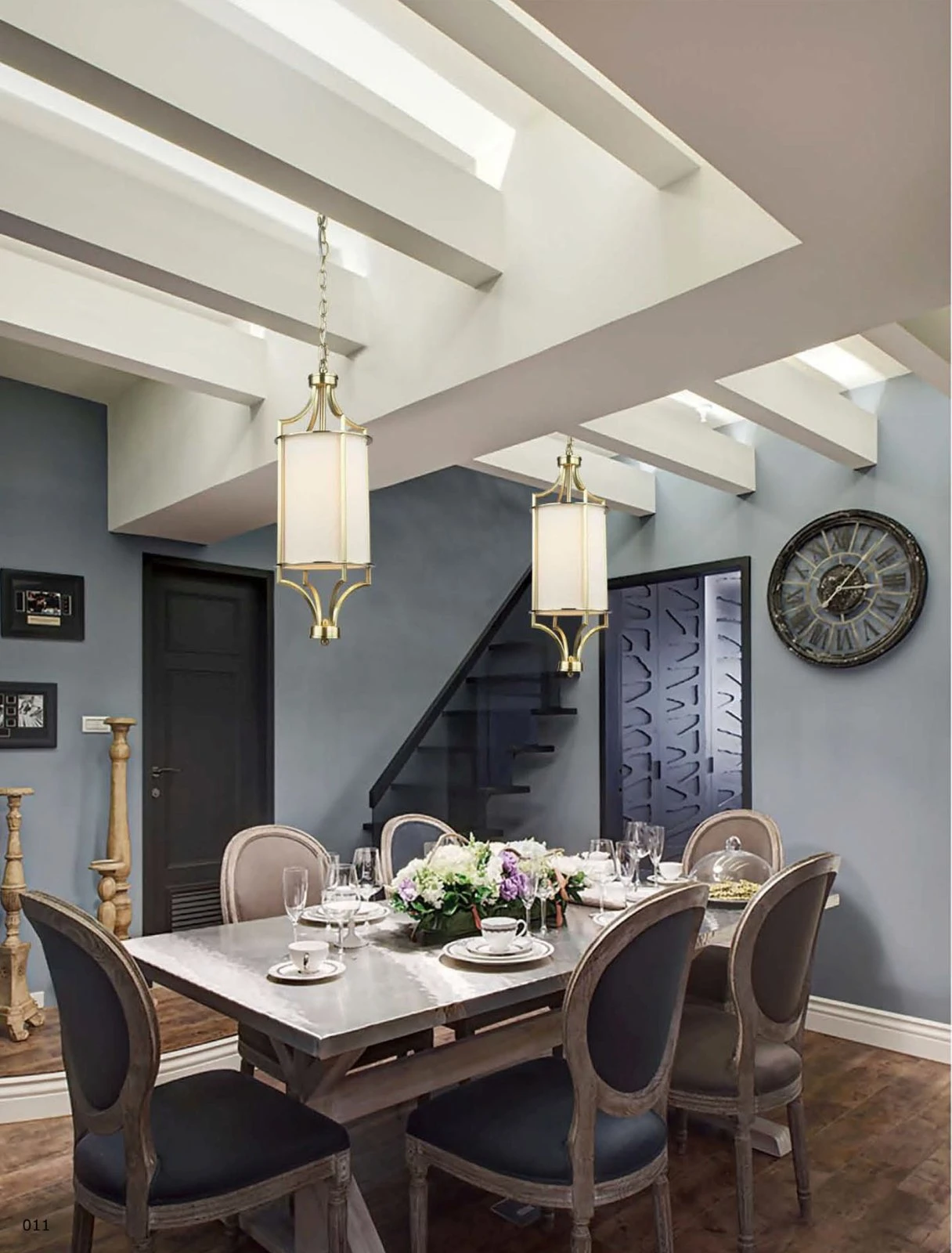 LAMPA WISZĄCA LUNGA OLD GOLD metalowa biało złota oprawa styl glamour piekna LAMPA WISZĄCA LUNGA OLD GOLD metalowa biało złota oprawa styl glamour piekna