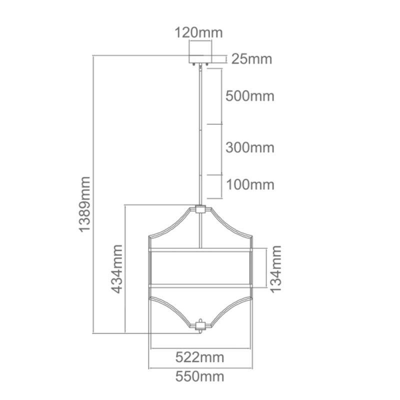 LAMPA WISZĄCA STESSO GOLDNERO złota oprawa czarny klosz nowoczesnam2