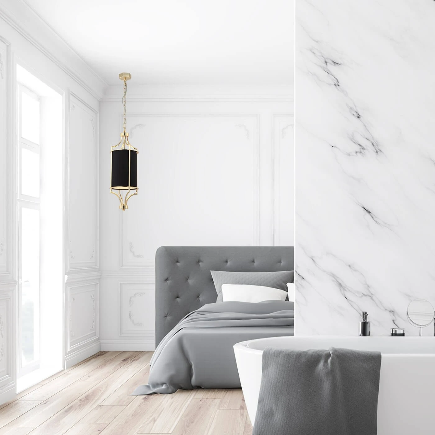 LAMPA WISZĄCA LUNGA GOLD NERO metalowa czarno złota oprawa styl glamour ekskluzywna LAMPA WISZĄCA LUNGA GOLD NERO metalowa czarno złota oprawa styl glamour ekskluzywna