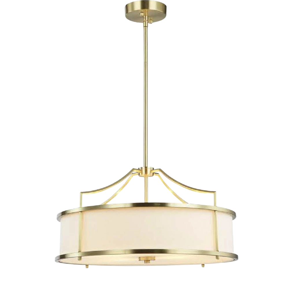 LAMPA WISZĄCA STANZA OLD GOLD M złota oprawa biały klosz nowoczesna glamour LAMPA WISZĄCA STANZA OLD GOLD M złota oprawa biały klosz nowoczesna glamour