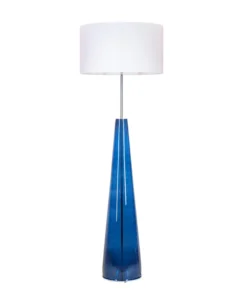 LAMPA-PODLOGOWA-4concepts-Berlin-Granatowa-50×30-cm-Glamour-niebieska-podstawa-bialy-abazur-nowoczesna