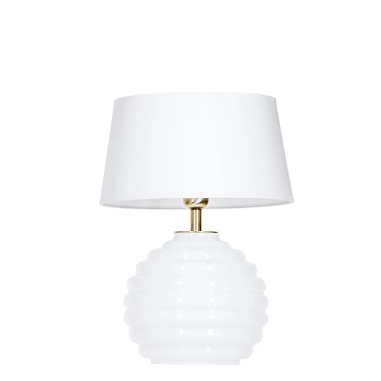 LAMPA STOŁOWA 4concepts Antibes Biała Dekoracyjna LAMPA STOŁOWA 4concepts Antibes Biała Dekoracyjna