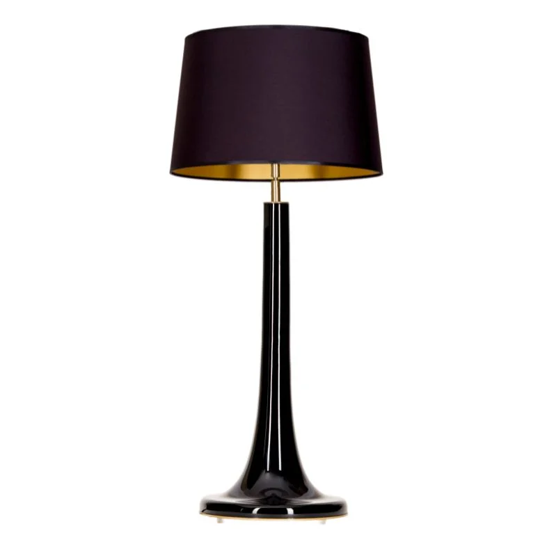 LAMPA STOŁOWA 4concepts Lozanna Czarna Ekskluzywna LAMPA STOŁOWA 4concepts Lozanna Czarna Ekskluzywna