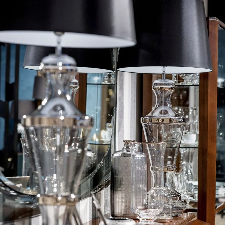 LAMPA STOŁOWA 4concepts Roma Platynowa LAMPA STOŁOWA 4concepts Roma Platynowa Ekskluzywna