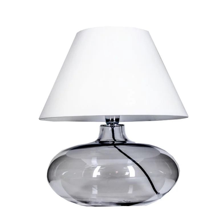 LAMPA STOŁOWA 4concepts Stockholm Transparentna Czerń Glamour LAMPA STOŁOWA 4concepts Stockholm Transparentna Czerń Piękna