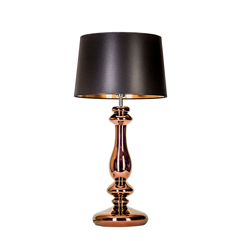 LAMPA STOŁOWA 4concepts Versailles Miedziana Piękny Czarno Miedziany Abażur LAMPA STOŁOWA 4concepts Versailles Miedziana Piękny Czarno Miedziany Abażur