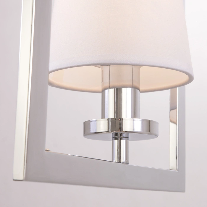 LAMPA WISZĄCA London srebrne wykończenie, biały abażur w stylu nowojorskim, jednopunktowa, dekoracyjna LAMPA WISZĄCA London srebrne wykończenie, biały abażur w stylu nowojorskim, jednopunktowa, dekoracyjna