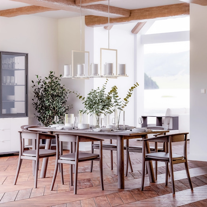 LAMPA WISZĄCA Miami prostokątna, srebrne wykończenie, ekskluzywna, sufitowa LAMPA WISZĄCA Miami prostokątna, srebrne wykończenie, ekskluzywna, sufitowa