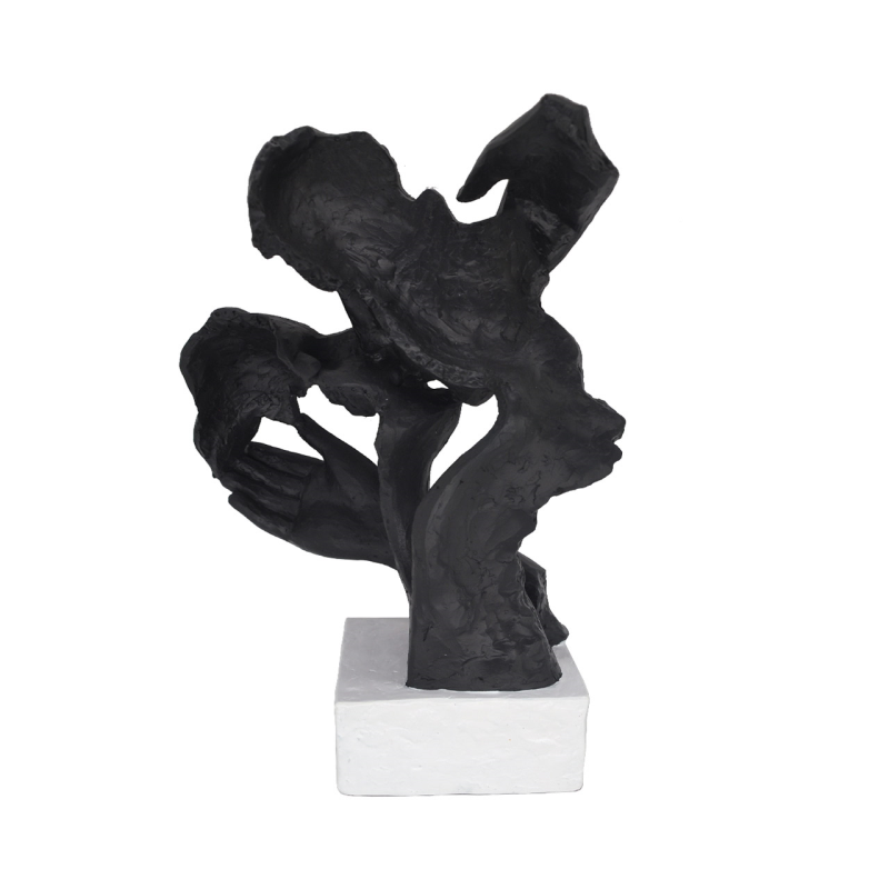 figurka-dekoracyjna-rzezba-czarna-biala-podstawa-romantyczna-tyl