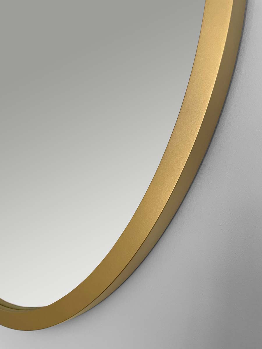 Lustro-zlote-na-przedpokoj-Ambient-nowoczesne-zlote-obramowanie-owalne-
