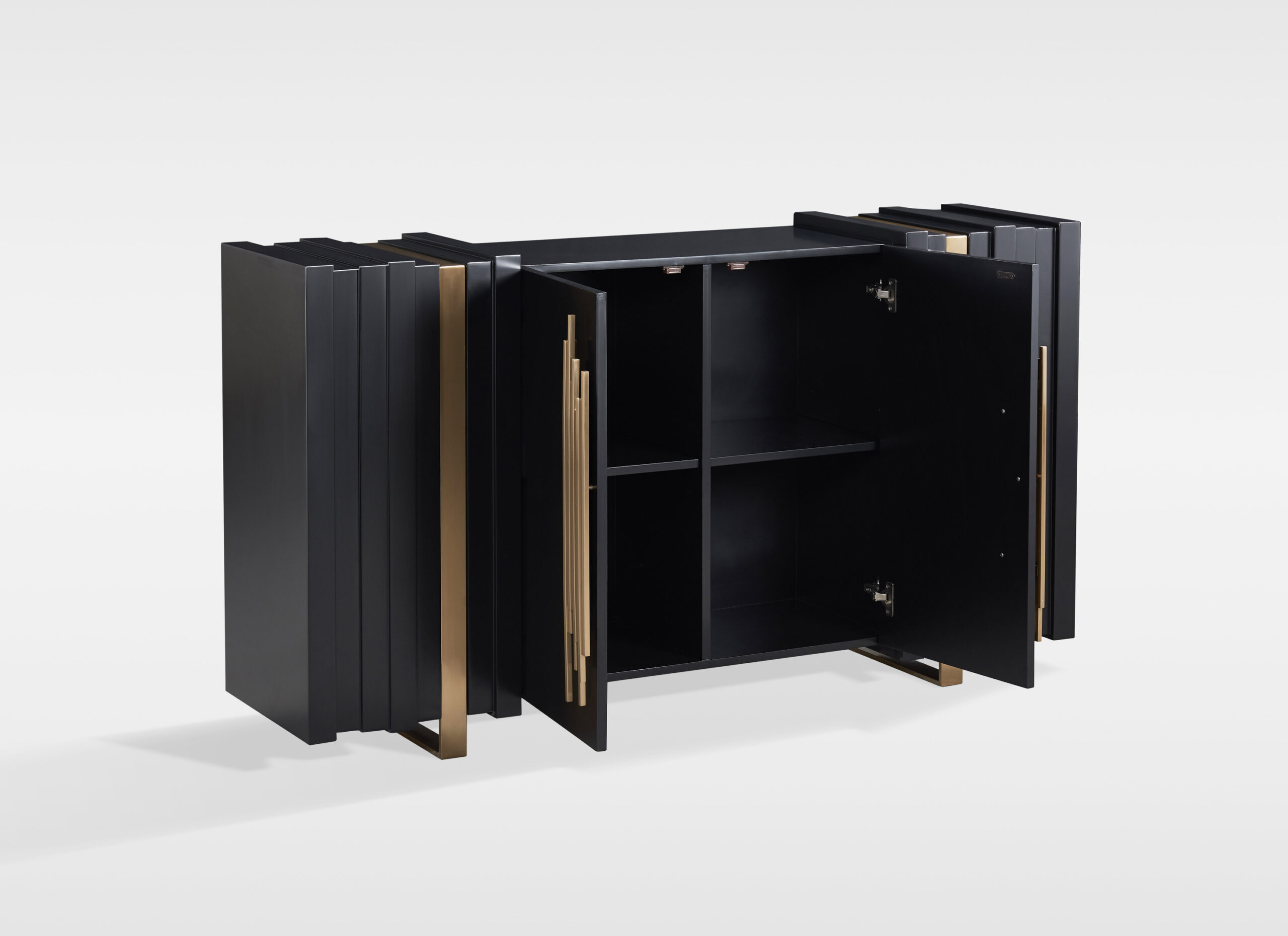 Stilig-ST023B-kredens-komoda-czarno-zlota-szafka-zlote-elementy-zlote-nogi-nowoczesna-4-polki Stilig-ST023B-kredens-komoda-czarno-zlota-szafka-zlote-elementy-zlote-nogi-nowoczesna