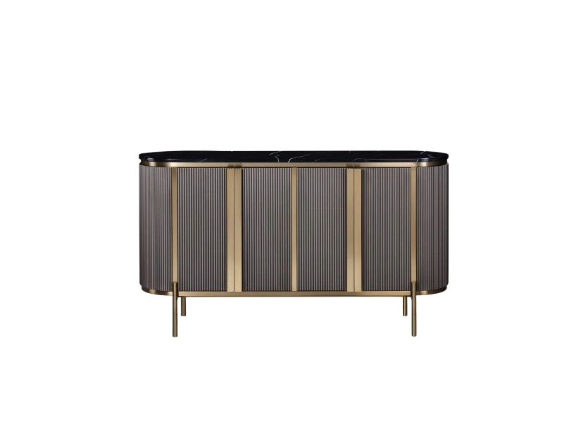 KOMODA-o-zaokraglonych-bokach-ryflowany-grafitowy-korpus-ze-zlotymi-detalami-blat-marmurowy-wpp1729163297308