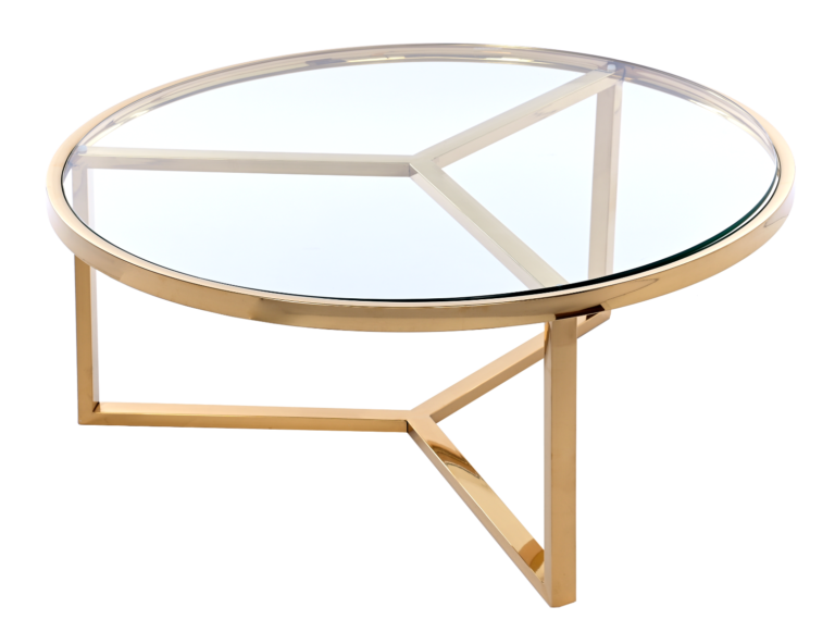 STOLIK KAWOWY na złotym stelażu, wysoki połysk, szklany transparentny blat, nowojorski glamour, ekskluzywny STOLIK KAWOWY na złotym stelażu, wysoki połysk, szklany transparentny blat, nowojorski glamour, ekskluzywny