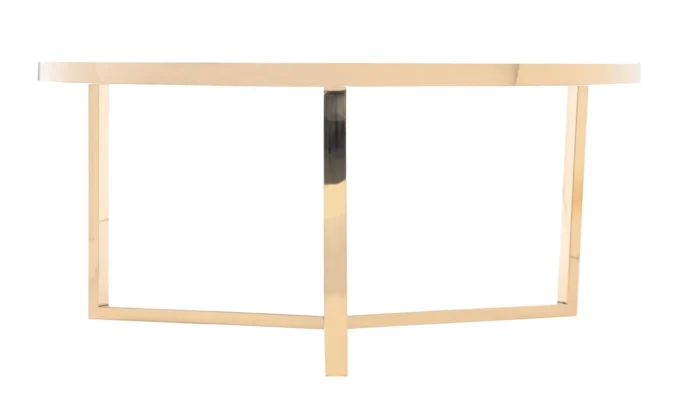 STOLIK KAWOWY na złotym stelażu, wysoki połysk, szklany transparentny blat, nowojorski glamour, wyrafinowany STOLIK KAWOWY na złotym stelażu, wysoki połysk, szklany transparentny blat, nowojorski glamour, wyrafinowany