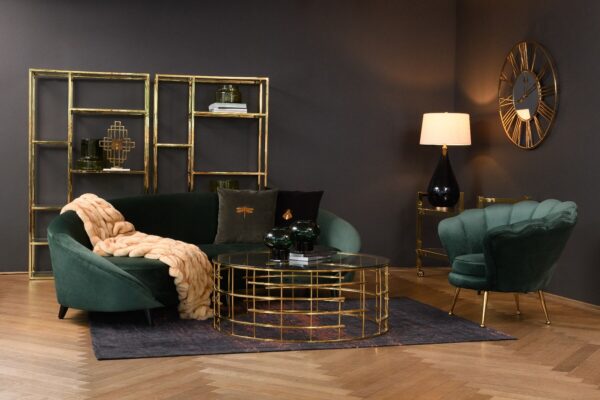 STOLIK KAWOWY okrągły, złote designerska podstawa, transparentny szklany blat, nowoczesny, wyjątkowy STOLIK KAWOWY okrągły, złote designerska podstawa, transparentny szklany blat, nowoczesny, wyjątkowy