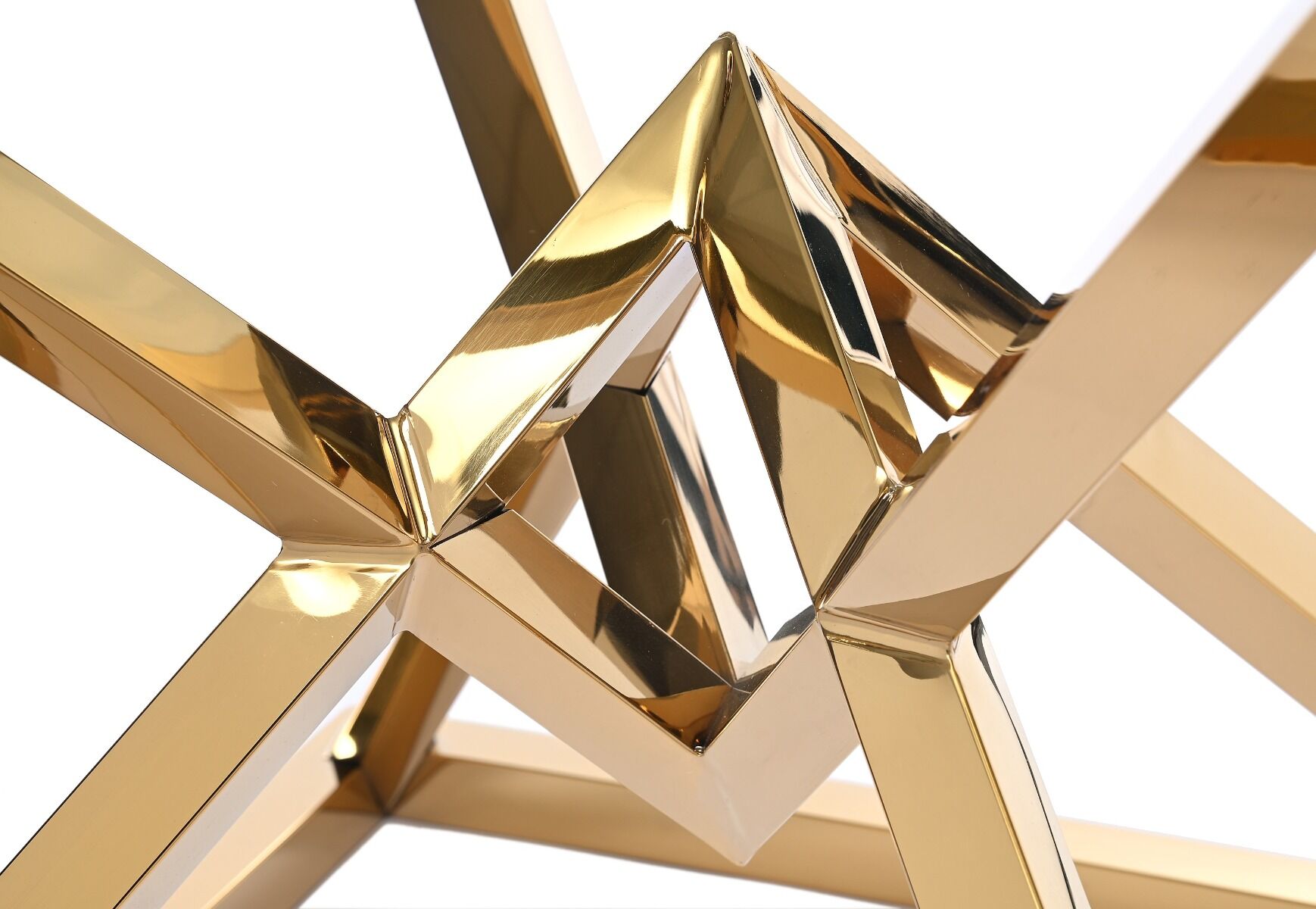 STOLIK POMOCNICZY złoty, metalowa podstawa, transparentny szklany blat, styl glamour, premium STOLIK POMOCNICZY złoty, metalowa podstawa, transparentny szklany blat, styl glamour, premium