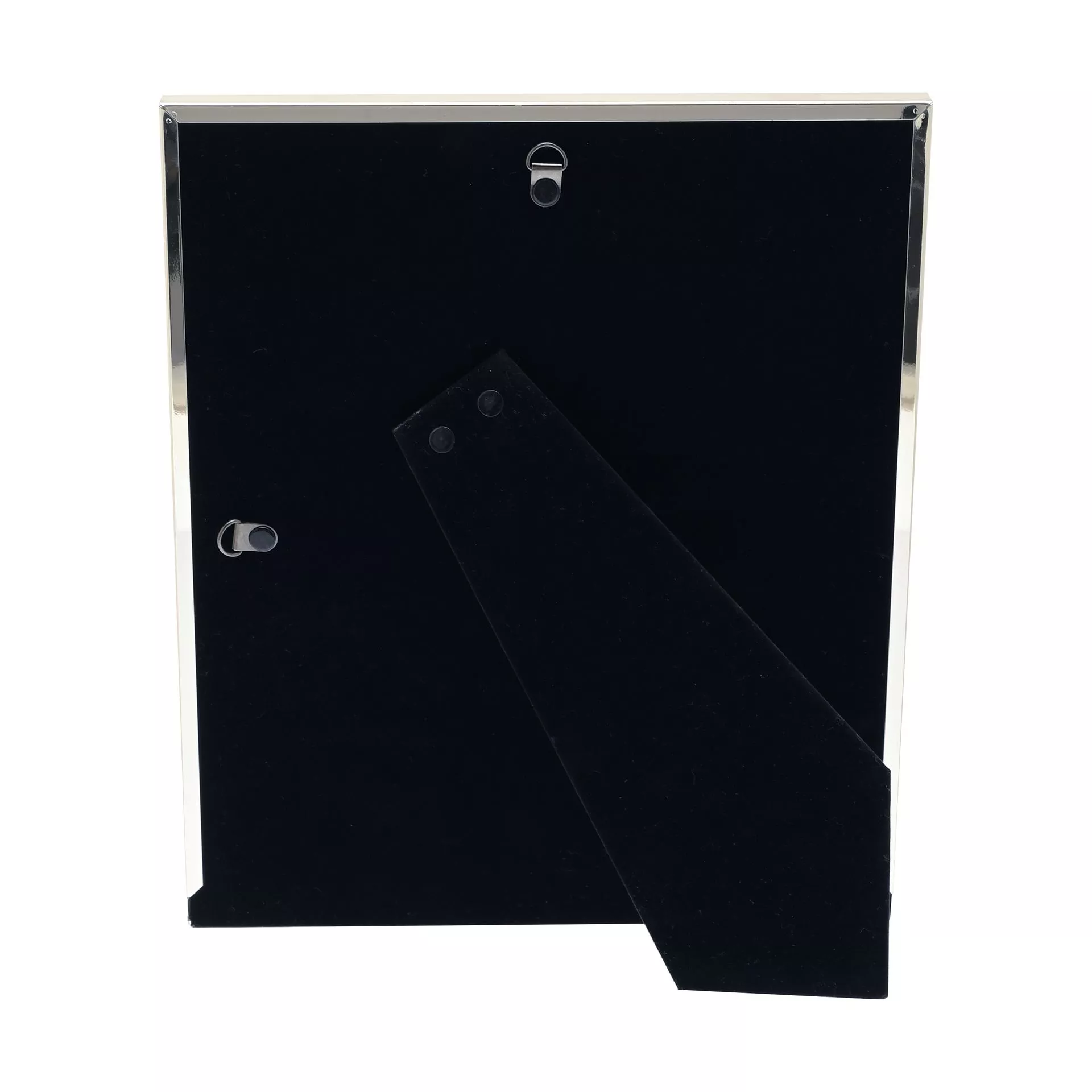 RAMKA NA ZDJĘCIE srebrna, biała obwódka wokół zdjęcia, nowoczesny styl, ekskluzywna