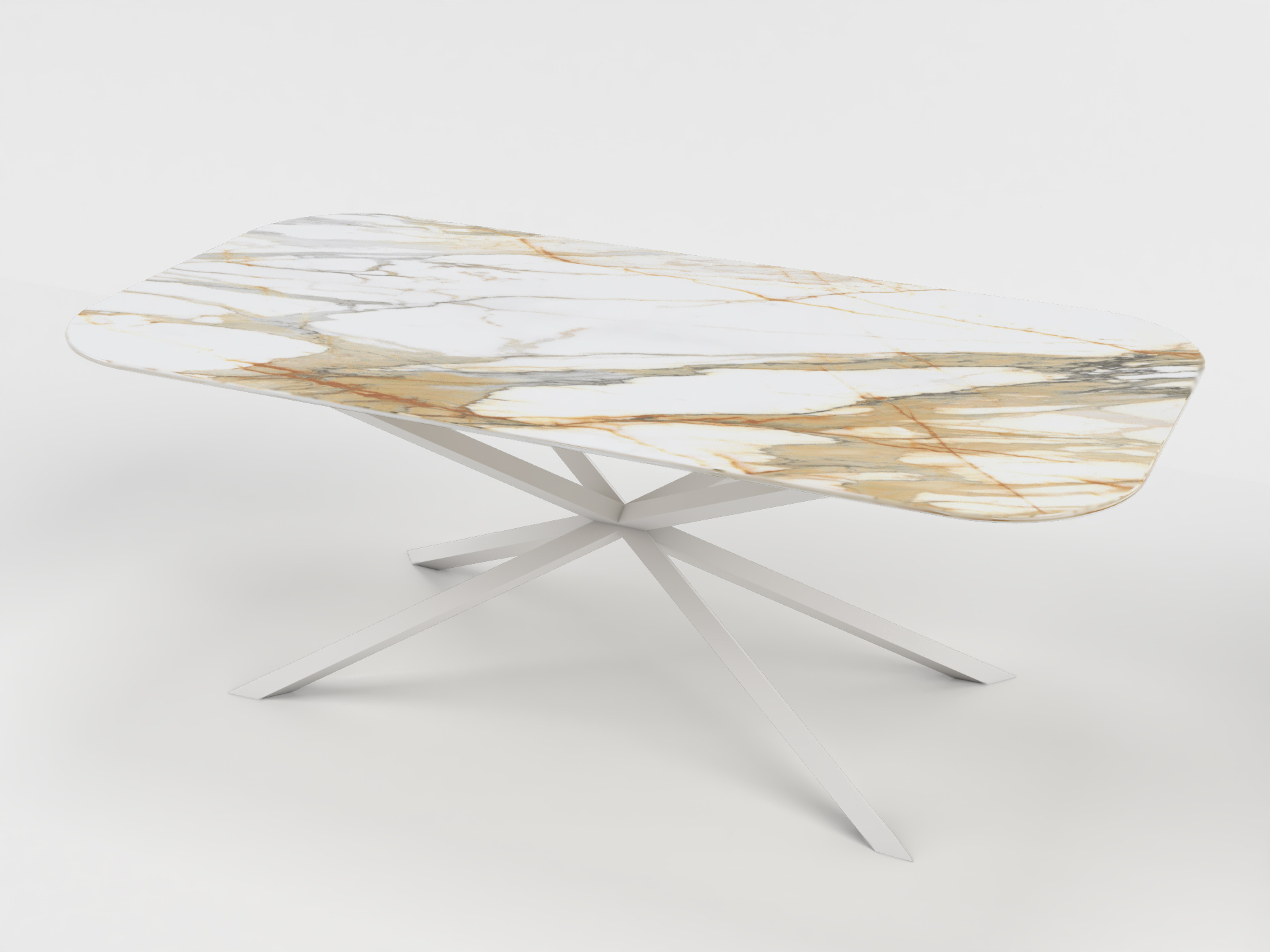 STÓŁ JADALNIANY Connect z blatem ze spieku kwarcowego i stalową podstawą, warianty do wyboru, nowoczesny styl, ręczne wykonanie, designerski STÓŁ JADALNIANY Connect z blatem ze spieku kwarcowego i stalową podstawą, warianty do wyboru, nowoczesny styl, ręczne wykonanie, designerski