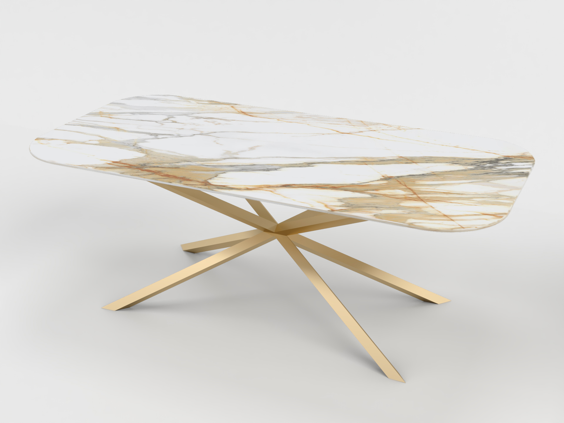 STÓŁ JADALNIANY Connect z blatem ze spieku kwarcowego i stalową podstawą, warianty do wyboru, nowoczesny styl, ręczne wykonanie, dla wielu osób STÓŁ JADALNIANY Connect z blatem ze spieku kwarcowego i stalową podstawą, warianty do wyboru, nowoczesny styl, ręczne wykonanie, dla wielu osób