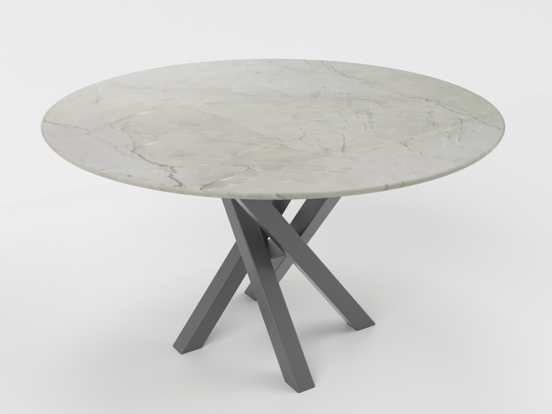 STÓŁ JADALNIANY Marco Natural z okrągłym lub kwadratowym blatem z kwarcytu i stalową podstawą, designerski, ręczne wykonanie, wyrafinowany STÓŁ JADALNIANY Marco Natural z okrągłym lub kwadratowym blatem z kwarcytu i stalową podstawą, designerski, ręczne wykonanie, wyrafinowany