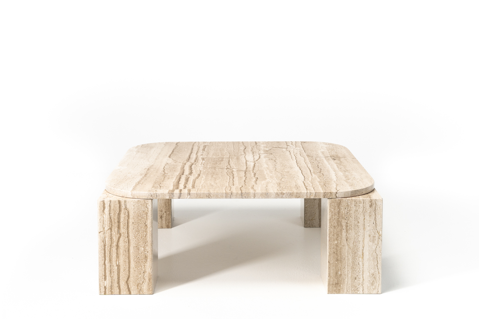 STOLIK KAWOWY Alice z marmuru Breccia Sarda, ręcznie wykonany, kwadratowy, designerski styl, nowoczesny STOLIK KAWOWY Alice z marmuru Breccia Sarda, ręcznie wykonany, kwadratowy, designerski styl, nowoczesny