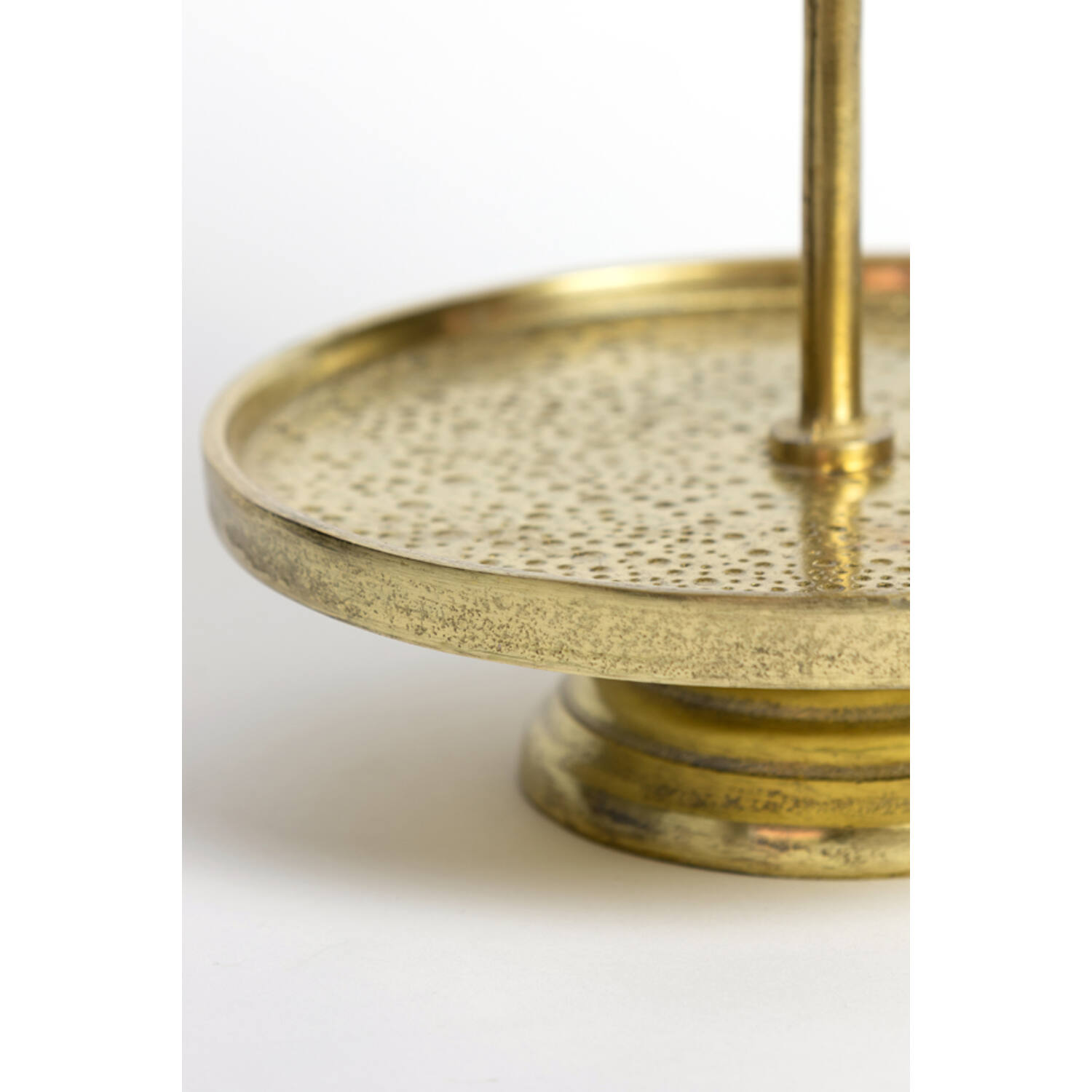 PATERA-2-poziomowa-metalowa-okragla-zloty-kolor-nowoczesny-styl-do-kuchni