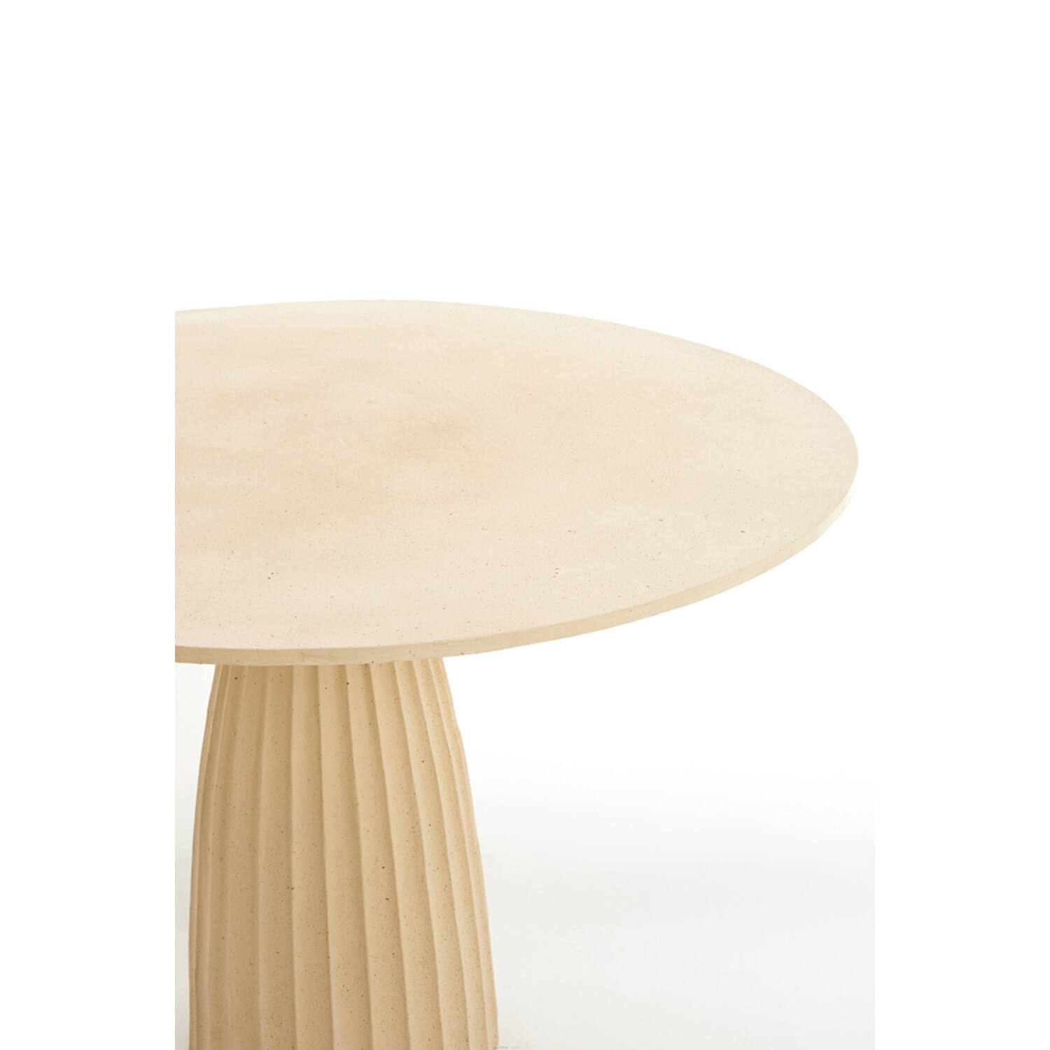 STOLIK KAWOWY, okrągły,wyrafinowany, elegancki, ryflowana podstawa, nowoczesny design2