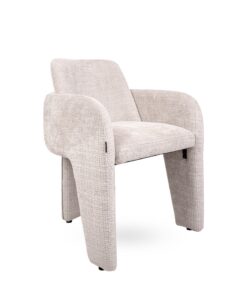KRZESŁO, harmonijna forma, beżowe, designerskie, komfortowe, subtelne