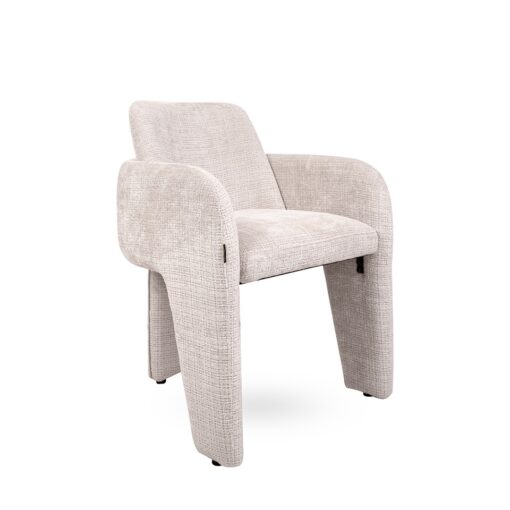 KRZESŁO, harmonijna forma, beżowe, designerskie, komfortowe, subtelne