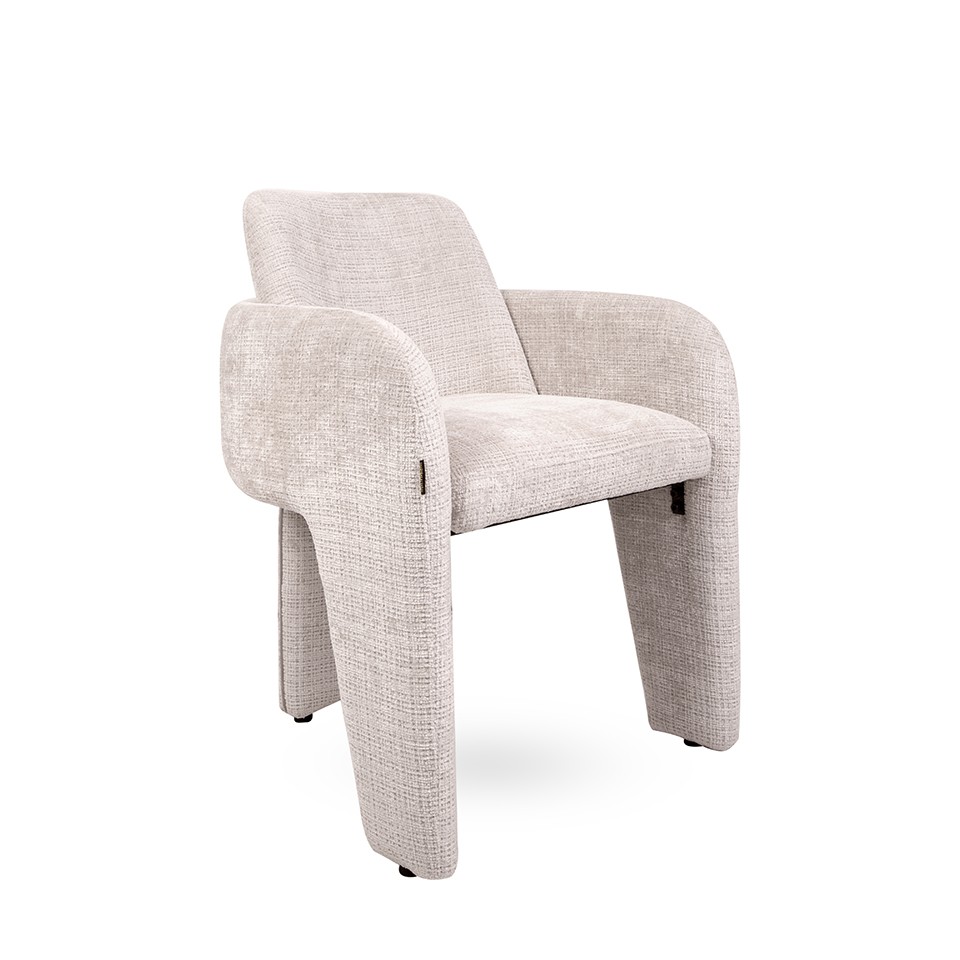 KRZESŁO, harmonijna forma, beżowe, designerskie, komfortowe, subtelne KRZESŁO, harmonijna forma, beżowe, designerskie, komfortowe, subtelne