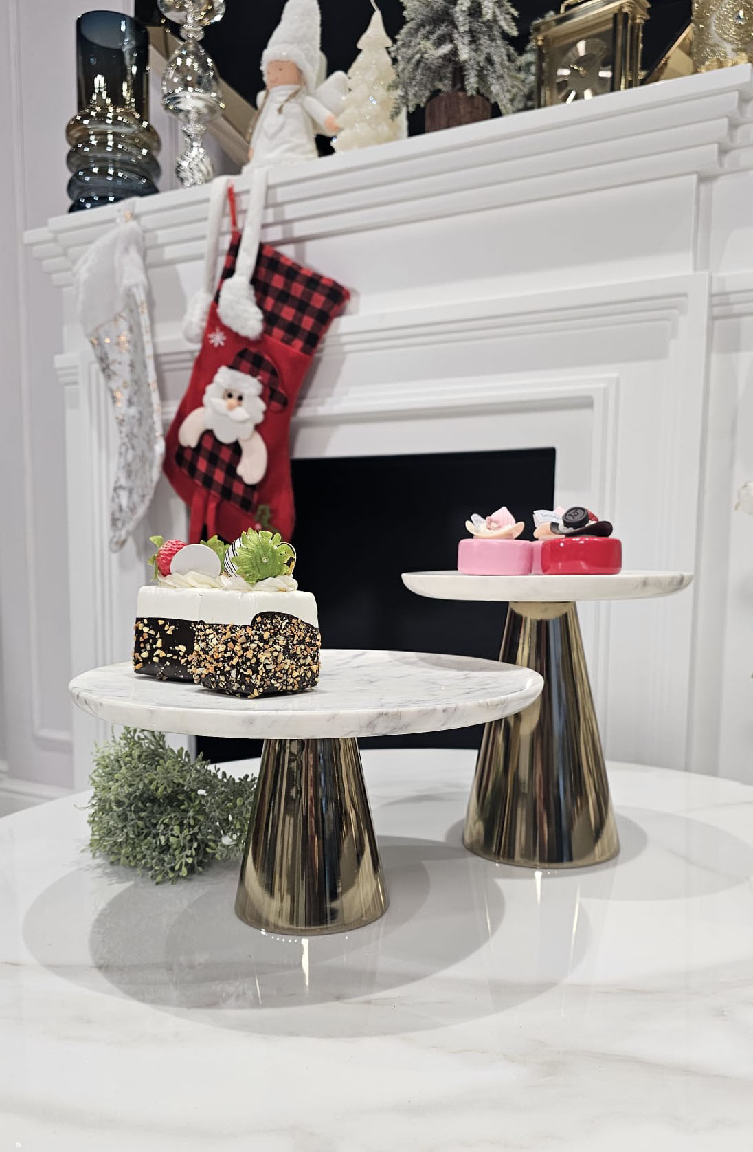 PATERA złota noga, marmurowa taca, nowoczesny styl, piękna