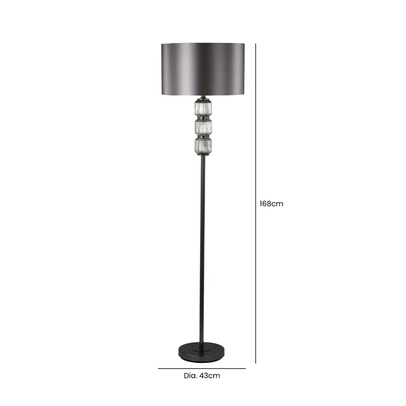 LAMPA-PODLOGOWA-na-chromowanej-podstawie-detal-z-plisowanego-szkla-satynowy-srebrny-klosz-wymiary LAMPA-PODLOGOWA-na-chromowanej-podstawie-detal-z-plisowanego-szkla-satynowy-srebrny-klosz-wymiary