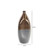 WAZON-dekoracyjny-ceramiczny-czarno-zloty-nieregularny-ksztalt-designerski-wymiary